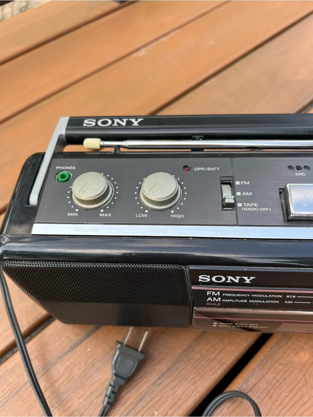 Sony portable am